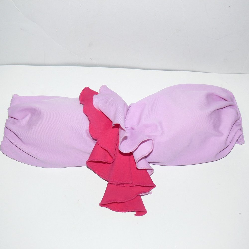 Beach Rays Purple Swim Suit Ruffle - Picture 3 of 7